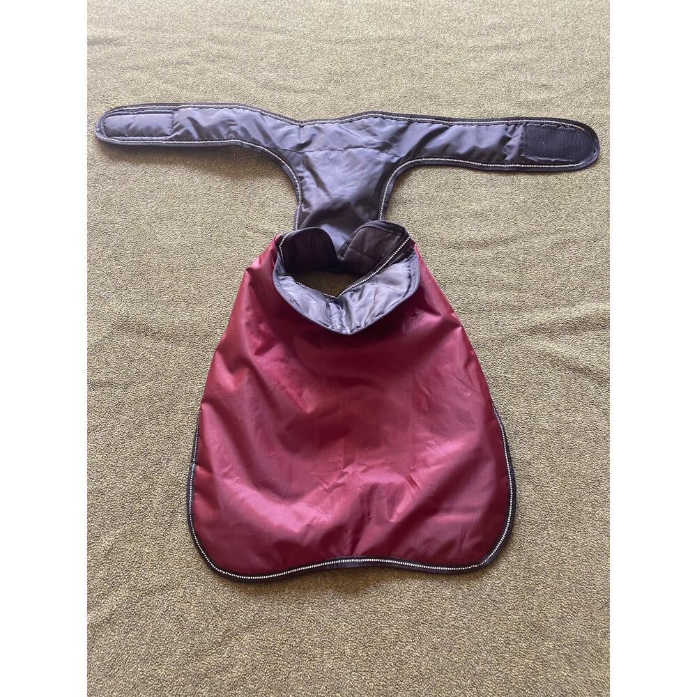 NWOT Outdoor Dog Insulated Dog Coat , Maroon, Size M